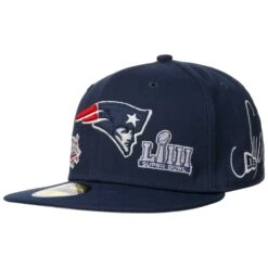 59Fifty Patriots Super Bowl LIII Cap By New Era -Hut Discounter 59Fifty Patriots Super Bowl LIII Cap by New Era dunkelblau rot.64544 rf240