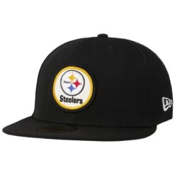 59Fifty Round Logo Steelers Cap By New Era 11 59Fifty Round Logo Steelers Cap By New Era -Hut Discounter 59Fifty Round Logo Steelers Cap by New Era schwarz.64274 rf4