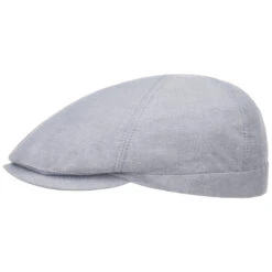 6 Panel Flatcap Mit UV-Schutz -Hut Discounter 6 Panel Flatcap mit UV Schutz blau meliert.58711 rf36