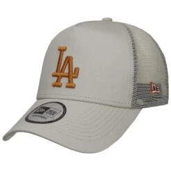 9Forty Trucker MLB Dodgers Cap By New Era -Hut Discounter 9Forty Trucker MLB Dodgers Cap by New Era beige.64355 rf15