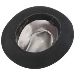 Alessandria Superior Haarfilzhut By Borsalino -Hut Discounter Alessandria Superior Haarfilzhut by Borsalino schwarz.54868 2rf4