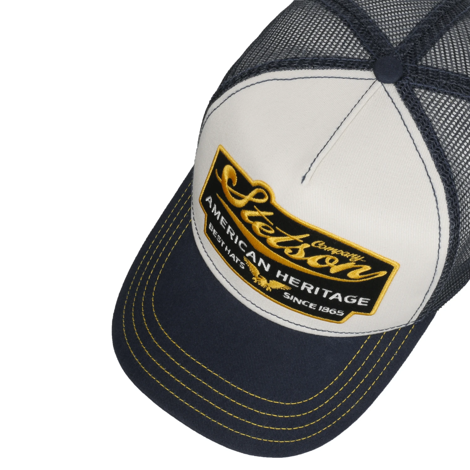 American Heritage Trucker Cap By Stetson 1 American Heritage Trucker Cap By Stetson