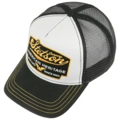 American Heritage Trucker Cap By Stetson 8 American Heritage Trucker Cap By Stetson -Hut Discounter American Heritage Trucker Cap by Stetson schwarz.49840 1rf4