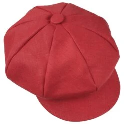 Antje Leinen Ballonmütze By Mayser -Hut Discounter Antje Leinen Ballonmuetze by Mayser rot.44904 1rf3