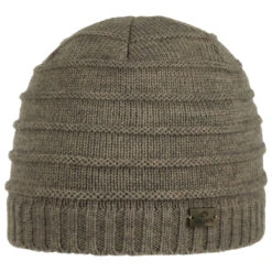 Arne Beanie By Chillouts -Hut Discounter Arne Beanie by Chillouts taupe.60518 rf62