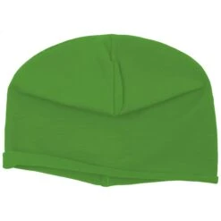 Basic Jersey Beanie Kindermütze -Hut Discounter Basic Jersey Beanie Kindermuetze gruen.51025 1rf39