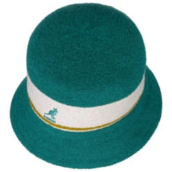 Bermuda Stripe Bucket Hut By Kangol -Hut Discounter Bermuda Stripe Bucket Hut by Kangol petrol.53808 1rf43