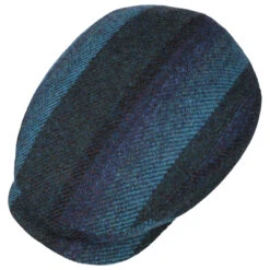Berneray Harris Tweed Flatcap By Stetson