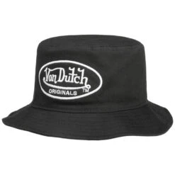 Big Logo Bucket Stoffhut By Von Dutch -Hut Discounter Big Logo Bucket Stoffhut by Von Dutch schwarz.59511 rf4