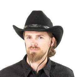 Bill Cody Westernhut Mit Kinnband By Lipodo -Hut Discounter Bill Cody Westernhut mit Kinnband by Lipodo.48802 8