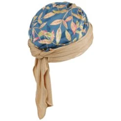 Blue Toffee Turban By Christine Headwear