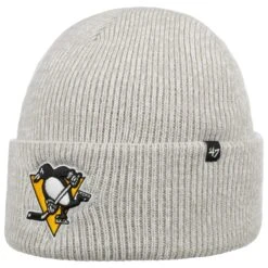 '47 BRAND Brain Freeze Cuff Penguins Beanie By 47 Brand -Hut Discounter Brain Freeze Cuff Penguins Beanie by 47 Brand grau.61164 rf13