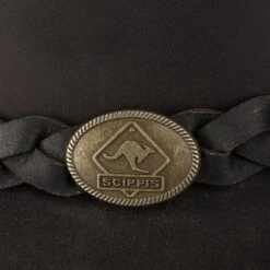 Bushman Lederhut By Scippis -Hut Discounter Bushman Lederhut by Scippis braun.20308 4rf11