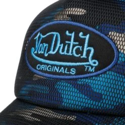 Camo Foam Trucker Cap By Von Dutch 17 Camo Foam Trucker Cap By Von Dutch -Hut Discounter Camo Foam Trucker Cap by Von Dutch schwarz blau.60527 4rf186