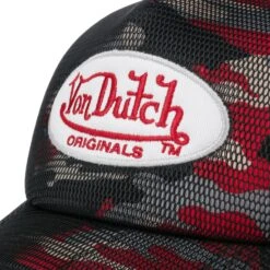 Camo Foam Trucker Cap By Von Dutch 16 Camo Foam Trucker Cap By Von Dutch -Hut Discounter Camo Foam Trucker Cap by Von Dutch schwarz rot.60527 4rf178