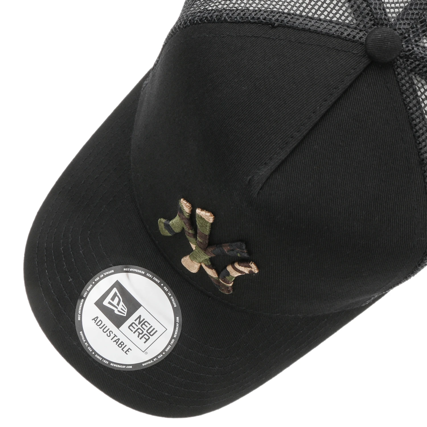 Camo Infill Yankees Trucker Cap By New Era 2 Camo Infill Yankees Trucker Cap By New Era – Bild 2