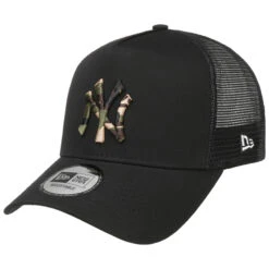 Camo Infill Yankees Trucker Cap By New Era 19 Camo Infill Yankees Trucker Cap By New Era -Hut Discounter Camo Infill Yankees Trucker Cap by New Era schwarz.62902 rf4