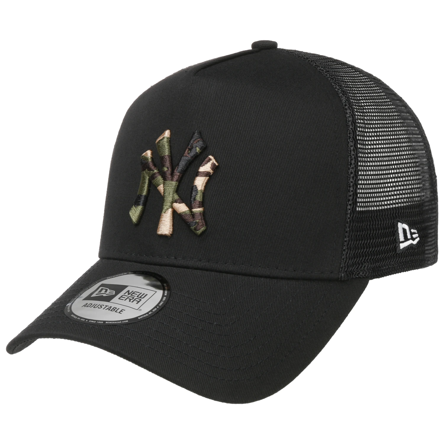 Camo Infill Yankees Trucker Cap By New Era 10 Camo Infill Yankees Trucker Cap By New Era – Bild 10