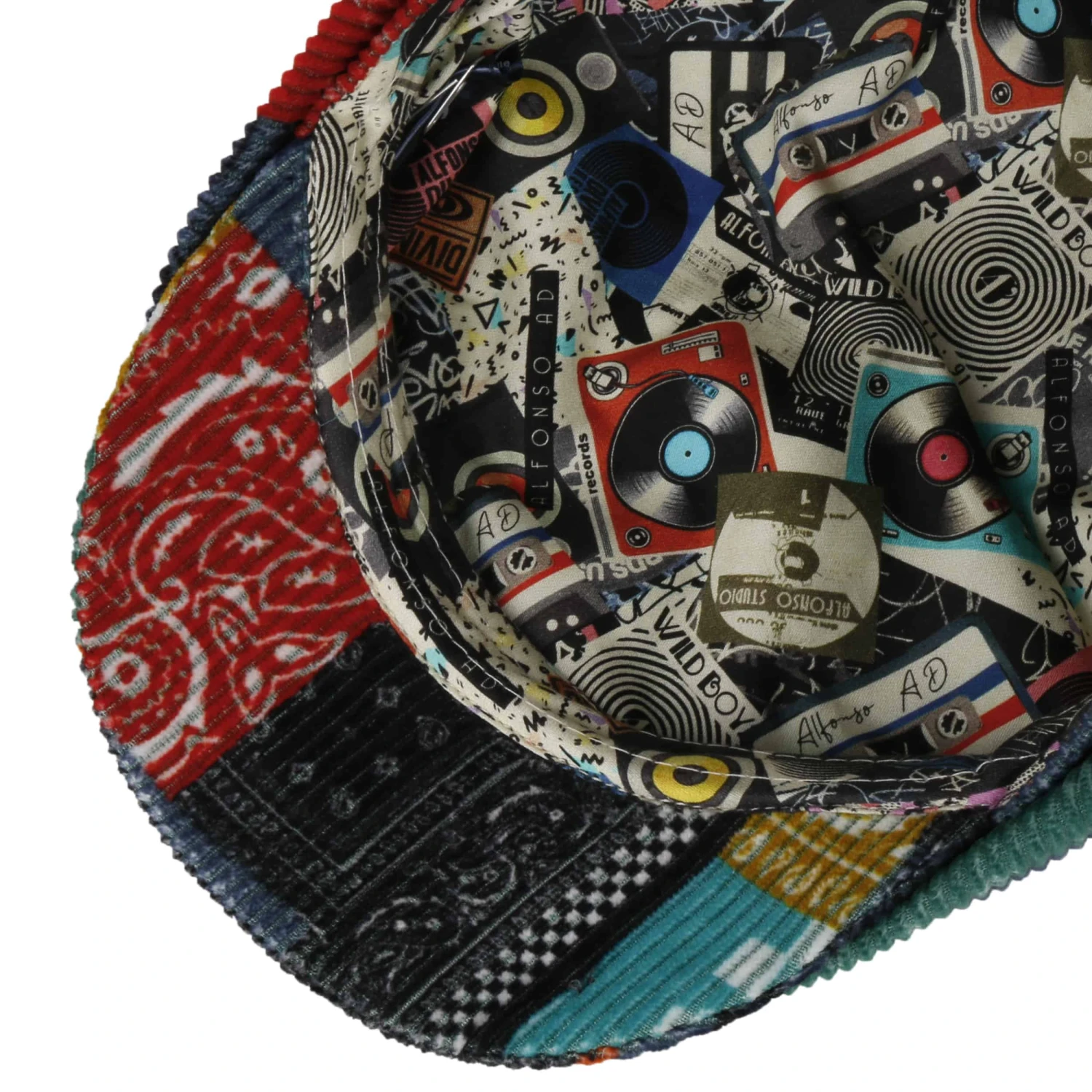 Candesto Patchwork Flatcap By Alfonso DEste 2 Candesto Patchwork Flatcap By Alfonso DEste – Bild 2