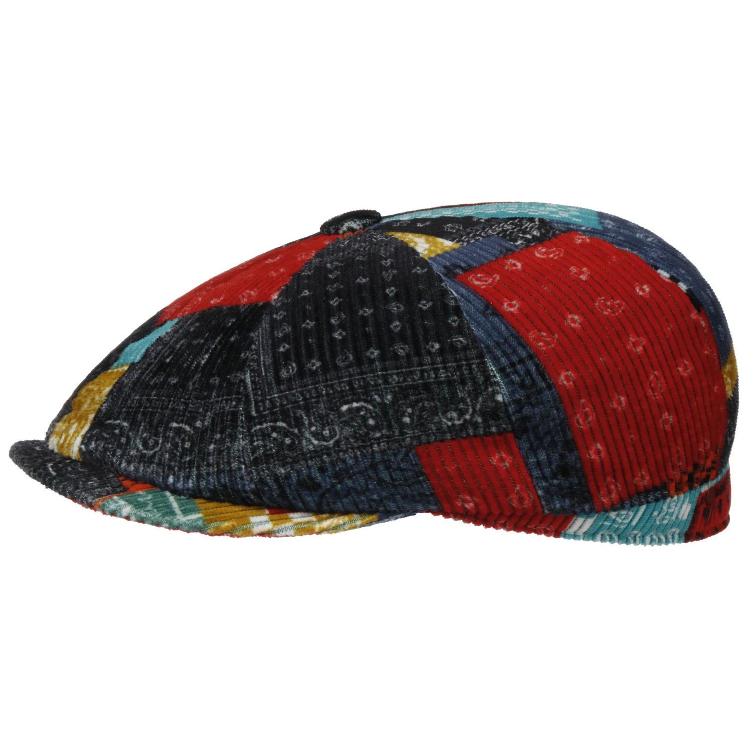 Candesto Patchwork Flatcap By Alfonso DEste 5 Candesto Patchwork Flatcap By Alfonso DEste – Bild 5