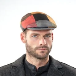 Capri Bic Leder Patchwork Flatcap By Lierys 10 Capri Bic Leder Patchwork Flatcap By Lierys -Hut Discounter Capri Bic Leder Patchwork Flatcap by Lierys.51667 8