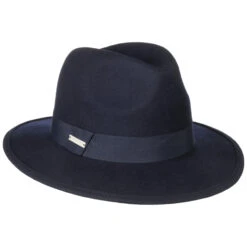 Carlena Fedora Filzhut By Seeberger -Hut Discounter Carlena Fedora Filzhut by Seeberger dunkelblau.62386 rf192