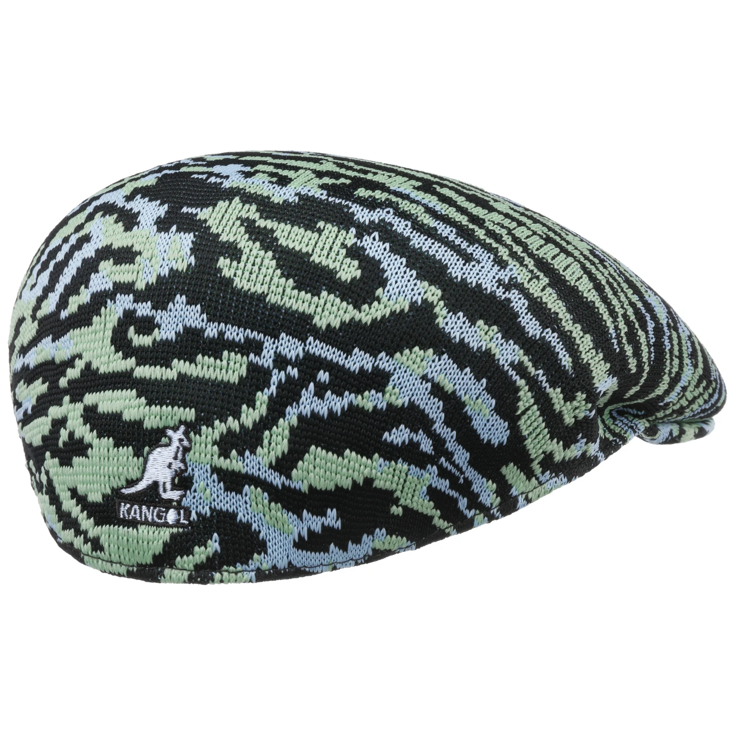 Carnival Light Blue Tiger Flatcap By Kangol 3 Carnival Light Blue Tiger Flatcap By Kangol – Bild 3