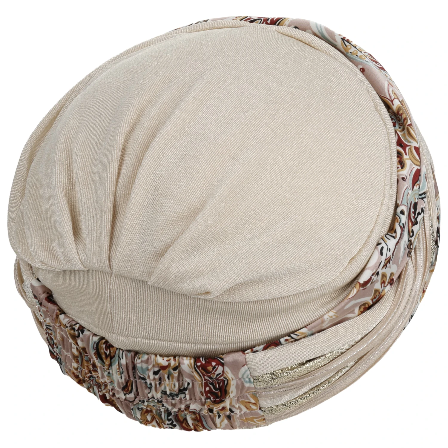 Chalk And Rose Turban By Christine Headwear 1 Chalk And Rose Turban By Christine Headwear