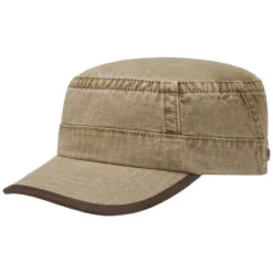 Classic Army Cap Mit UV-Schutz By Stetson -Hut Discounter Classic Army Cap mit UV Schutz by Stetson beige.60884 rf15