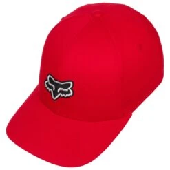 Classic Flexfit Cap By FOX -Hut Discounter Classic Flexfit Cap by FOX rot.50984 1rf3