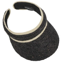 Classic Raffia Sonnenvisor By Seeberger 13 Classic Raffia Sonnenvisor By Seeberger -Hut Discounter Classic Raffia Sonnenvisor by Seeberger schwarz.62009 1rf4