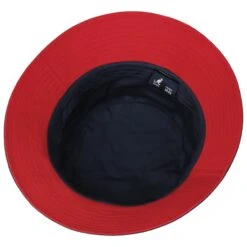 Cotton Bucket Hat By Kangol -Hut Discounter Cotton Bucket Hat by Kangol blau.45839 2rf2