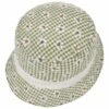 Cotton Check Bucket Wendehut By McBURN