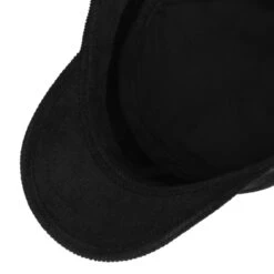 Cotton Cord Army Cap By Lipodo -Hut Discounter Cotton Cord Army Cap by Lipodo schwarz.64398 2rf4