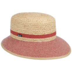 Daljeva Twotone Schute Strohhut By Lipodo -Hut Discounter Daljeva Twotone Schute Strohhut by Lipodo natur rot.62619 rf196