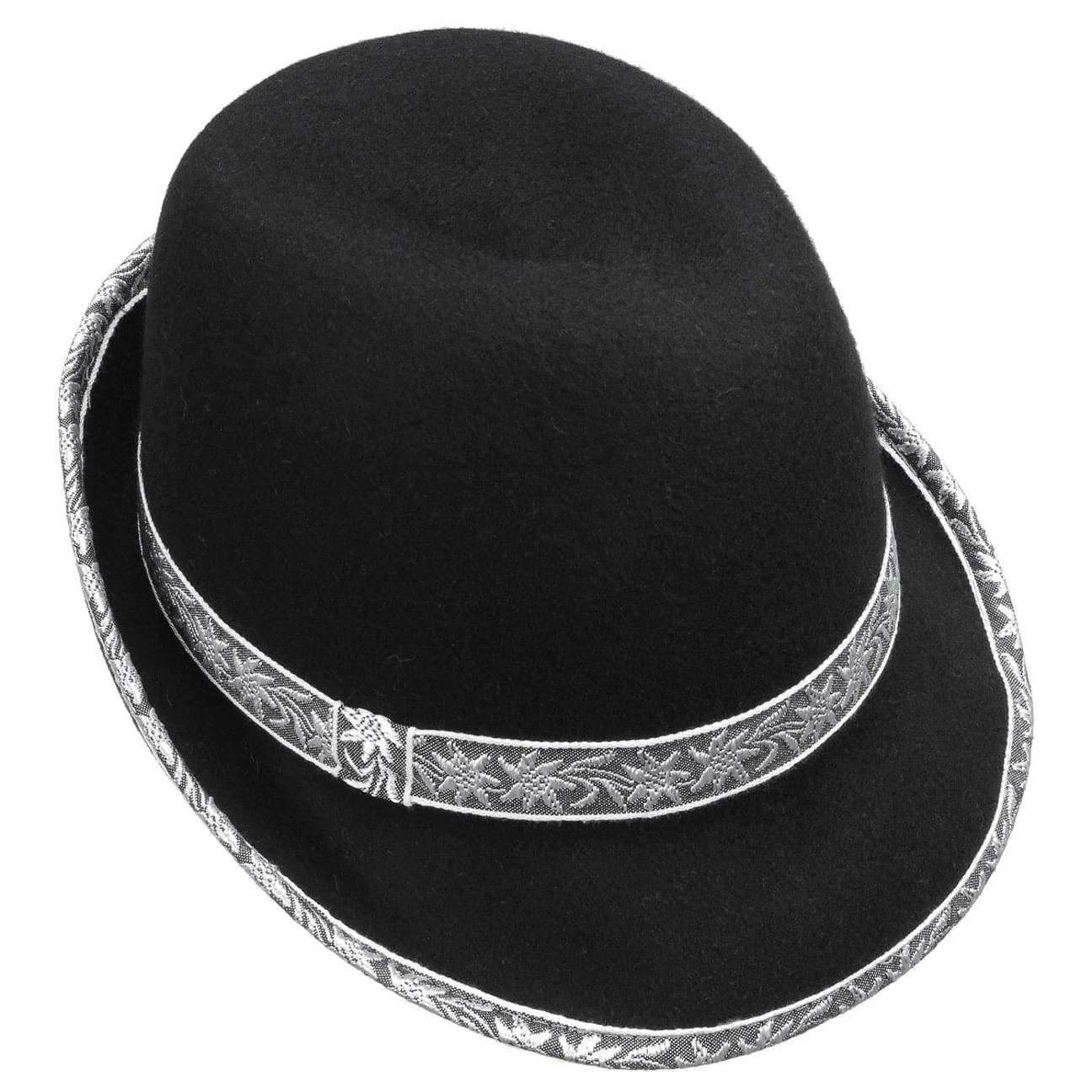 Damen Trachtenhut Mit Edelweiß-Garnitur 2 Damen Trachtenhut Mit Edelweiß-Garnitur – Bild 2