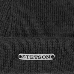 Docker Strickmütze By Stetson -Hut Discounter Docker Strickmuetze by Stetson schwarz.48513 4rf4