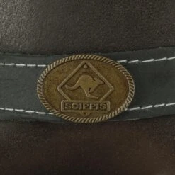 Elreno Lederhut By Scippis -Hut Discounter Elreno Lederhut by Scippis braun.33589 4rf11