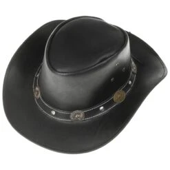 Hut Discounter -Hut Discounter Elreno Lederhut by Scippis schwarz.33589 1rf4