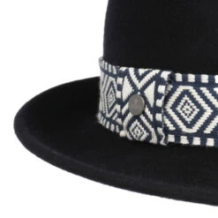 Ethno Band Filzhut By Lierys -Hut Discounter Ethno Band Filzhut by Lierys dunkelblau.63841 4rf192