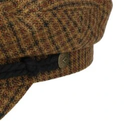 Fiddler Classic Check Elbsegler By Brixton -Hut Discounter Fiddler Classic Check Elbsegler by Brixton beige.65054 4rf15