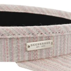 Fine Stripes Visor By Seeberger -Hut Discounter Fine Stripes Visor by Seeberger rosa.64885 4rf25