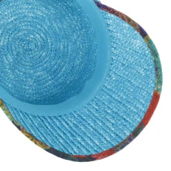 Flower Band Strohcap By Seeberger -Hut Discounter Flower Band Strohcap by Seeberger tuerkis.60916 2rf42