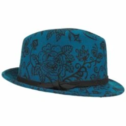 Flower Wollfilz Trilby Kinderhut By Lipodo -Hut Discounter Flower Wollfilz Trilby Kinderhut by Lipodo petrol.46208 rf43