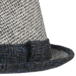Harris Tweed Player II Wollhut By Lierys -Hut Discounter Harris Tweed Player II Wollhut by Lierys dunkelblau.56720 4rf192