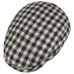 Harris Tweed Twotone Check Flatcap By Stetson