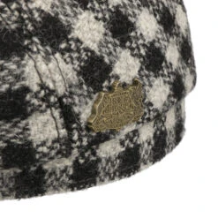 Harris Tweed Twotone Check Flatcap By Stetson -Hut Discounter Harris Tweed Twotone Check Flatcap by Stetson schwarz wei .62367 4rf173