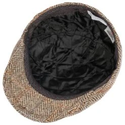Harris Tweed Wool Flatcap By Lierys -Hut Discounter Harris Tweed Wool Flatcap by Lierys beige.57260 2rf15