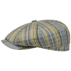 Hatteras Melaco Check Flatcap By Stetson -Hut Discounter Hatteras Melaco Check Flatcap by Stetson gruen.60710 rf39