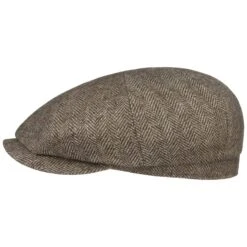 Hatteras Undyed Wool Flatcap By Stetson -Hut Discounter Hatteras Undyed Wool Flatcap by Stetson beige braun.62260 rf238